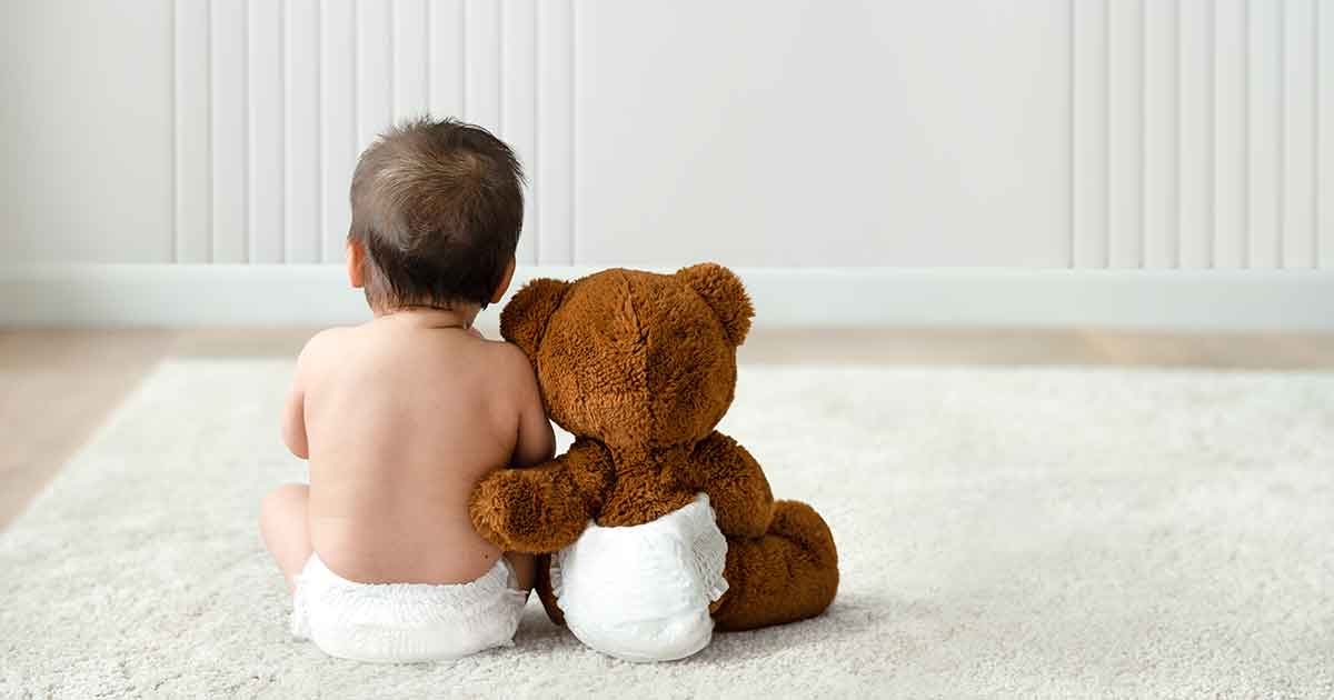 ¿Cuántos pañales necesita un bebé al mes?